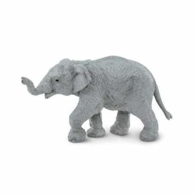Elefante Asiático Bebé Animales de Juguete - Safari