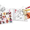 Libro para colorear Kitty - Top Model 2