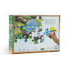 Puzzle 100 Piezas Tierra de Dinosaurios - Eeboo 1