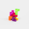 Imacube Cubos magnéticos 7 Piezas - Braintoys 2