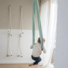 Columpio sensorial doble tela verde nilo - FocuSwing 2