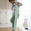 Columpio sensorial doble tela verde nilo - FocuSwing 4