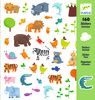 Stickers Animales 160 Unidades - Djeco 0