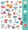 Stickers Pequeños Amigos 160 Unidades - Djeco 0