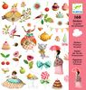 Stickers Princesa del  Té 160 Unidades - Djeco 1