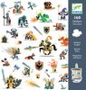 Stickers Caballeros 160 Unidades - Djeco 1