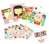 Stickers Crea Tu Cara - Djeco 0