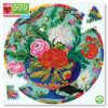Puzzle Redondo 500 Piezas Pájaros y Bouquet - EEBOO 0