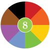 Crayon Rocks Saquito de 8 Colores 7