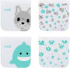 Bolsas para Snacks Reutilizables Bulldog Tiburón Pack x 4 - Melii 2