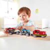 Tren transporte autos de carreras - Hape 0