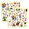 Stickers Metalizados Fantasía Medieval 160 Unidades - Djeco 3