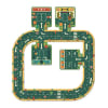 Puzzle Pista de Autos 21 Piezas - Djeco 1