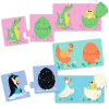 Puzzle Duo Huevos Divertidos - Djeco 2