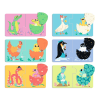 Puzzle Duo Huevos Divertidos - Djeco 4
