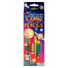 Caja 6 lápices Jumbo Doble Colores Espacio - Eeboo 2