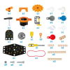 Kit de Experimentos Ciencias Ópticas - Hape 5