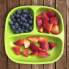 Plato con Divisiones Verde Pastel - Replay 3
