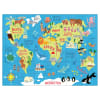 Puzzle en Bolso Mapa Mundi 36 Piezas - Mudpuppy 1