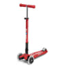 Scooter Plegable Maxi Deluxe Led Rojo - Micro 1