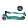 Scooter Plegable Maxi Deluxe Led Verde petróleo - Micro 3