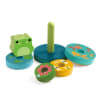 Puzzle Madera Relieve Puzz Stack Rainbow - Djeco 4