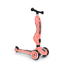 Scooter Monopatín 2 en 1 Highwaykick Peach - Scoot and Ride 2