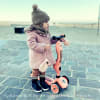 Scooter Monopatín 2 en 1 Highwaykick Peach - Scoot and Ride 4
