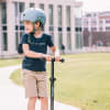Casco Niño S-M Acero - Scoot and Ride 1