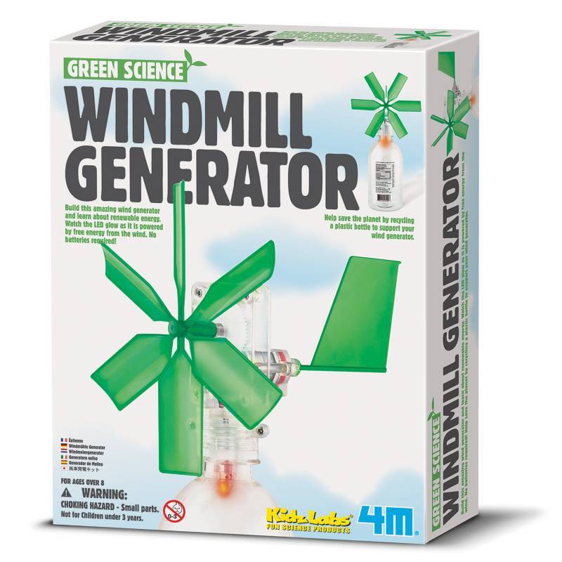 Ciencia Generador Eólico - 4M 1