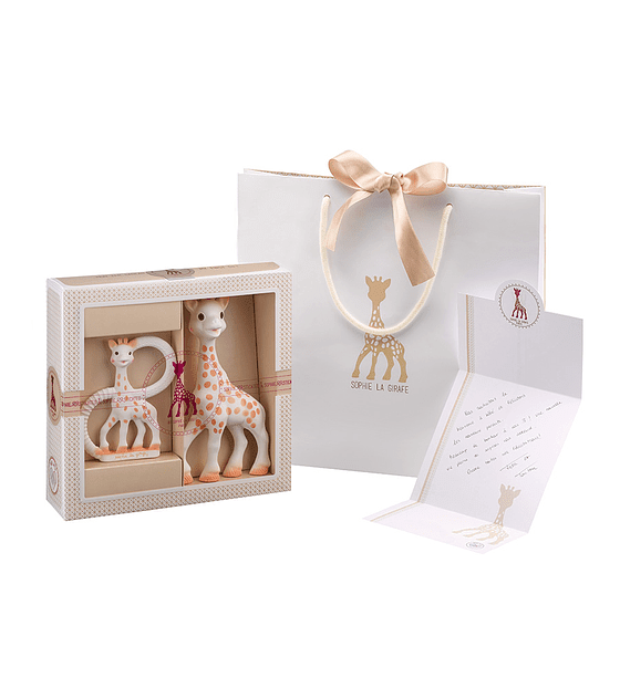Set Regalo recién Nacido 1 - Sophie La Girafe1