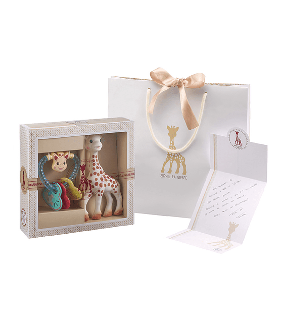 Set Regalo recién Nacido 2 - Sophie La Girafe1