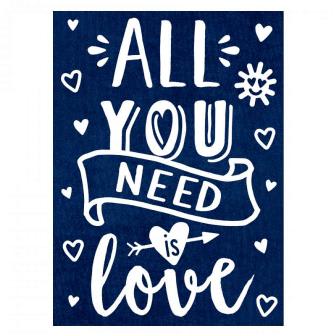 Set 5 Postales Terciopelo - Top Model3