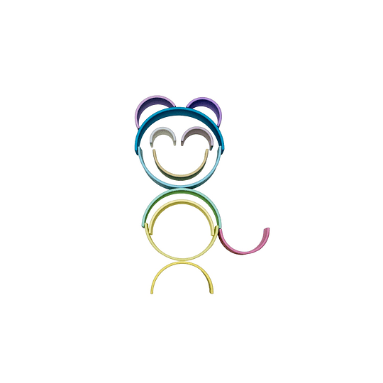 Arcoíris de Colores Pastel 12 Piezas - Dëna8 Arcoíris de Colores Pastel 12 Piezas - Dëna8