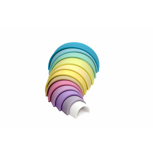 Arcoíris de Colores Pastel 12 Piezas - Dëna1