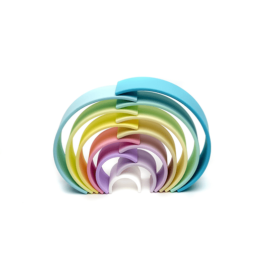 Arcoíris de Colores Pastel 12 Piezas - Dëna3