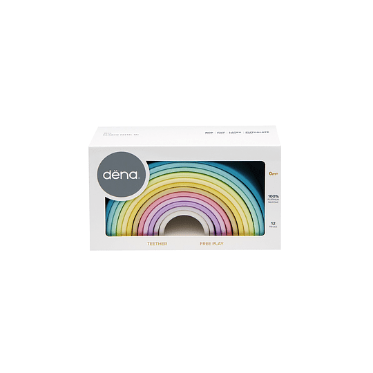 Arcoíris de Colores Pastel 12 Piezas - Dëna 10