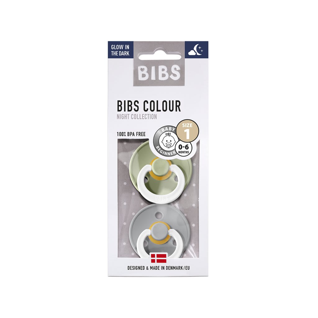 Chupete Bibs Talla 1 Sage Night - Cloud Night 3