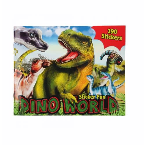 Libro de Sticker Crea el Mundo de los Dinosaurios - Depesche1