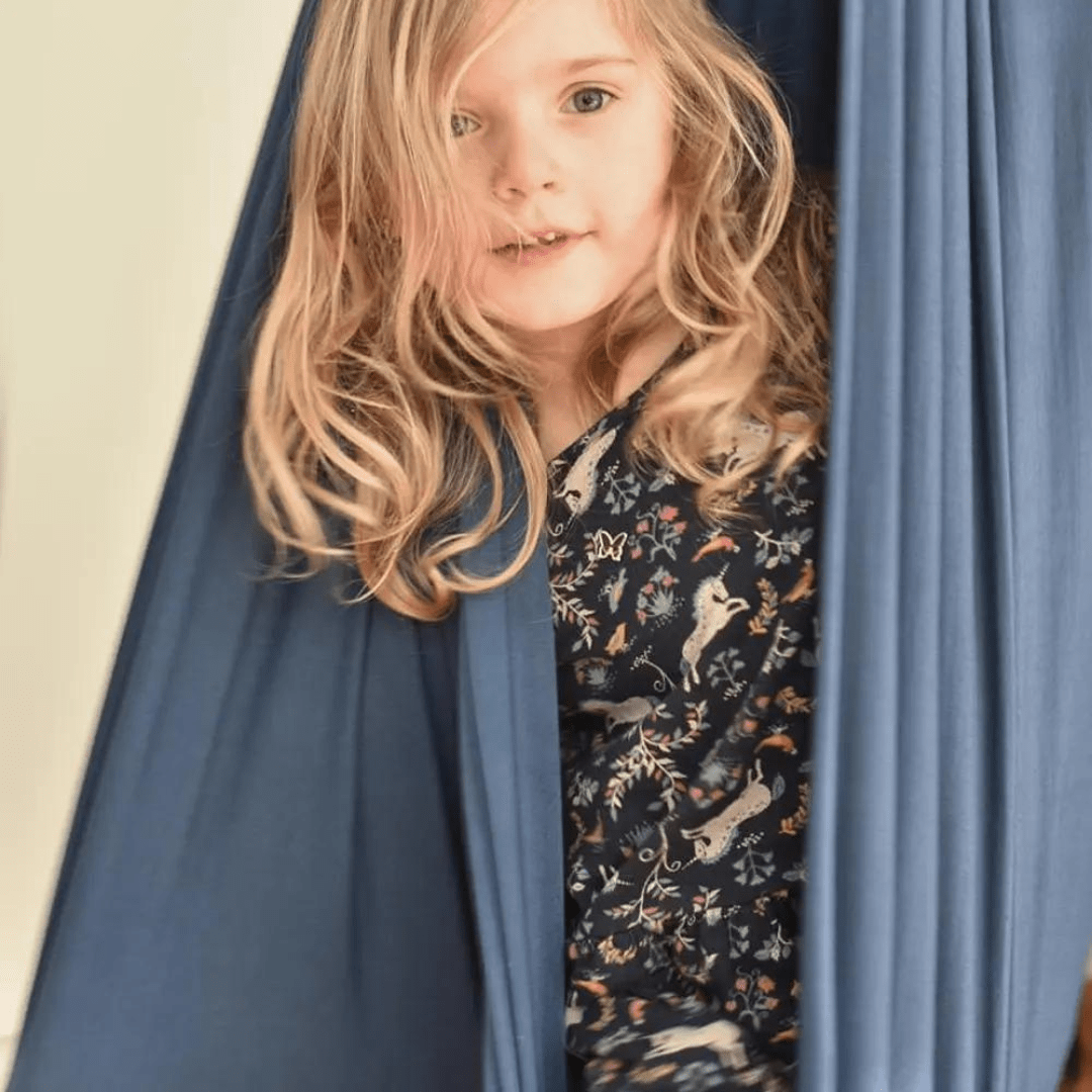Columpio sensorial  azul piedra - FocuSwing1