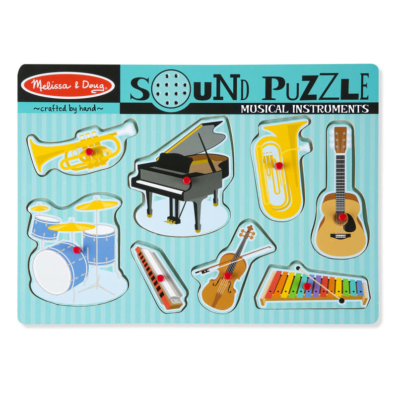 Juguete de Encaje con Sonido Instrumentos Musicales - Melissa and Doug 1