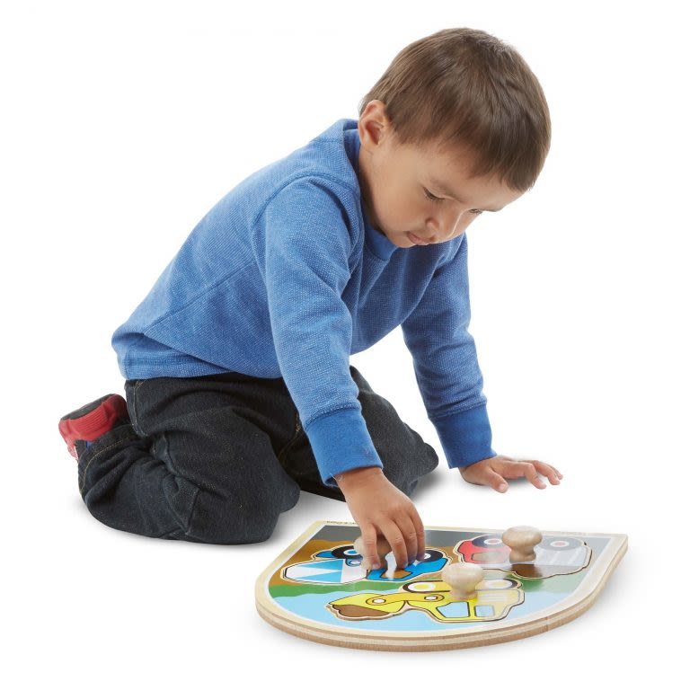 Juguete de Encaje Gigante Máquinas - Melissa and Doug3