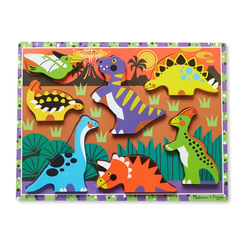 Juguete de Encaje Dinosaurios - Melissa and Doug 1