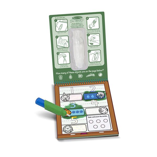 Block más Lápiz de Agua Números - Melissa and Doug1