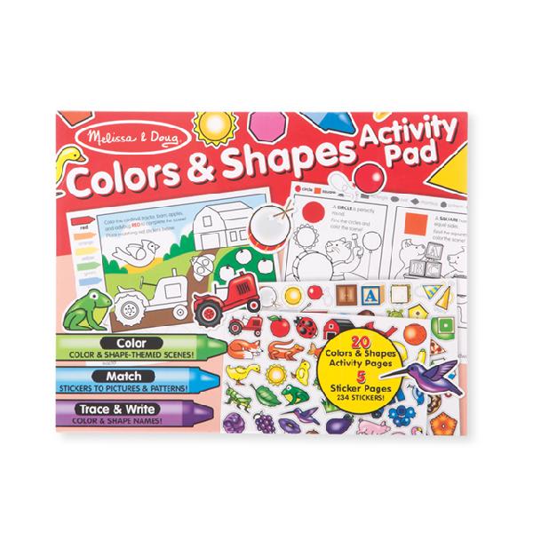 Block de Actividades Colores y Formas - Melissa and Doug 4
