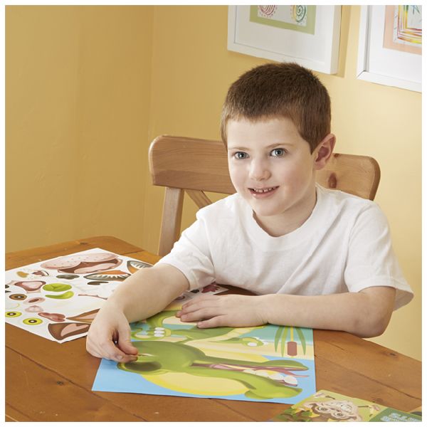 Block de Stickers Caras de Animales - Melissa and Doug5