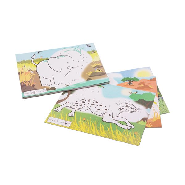 Block para Dibujar Animales Salvajes - Melissa and Doug2