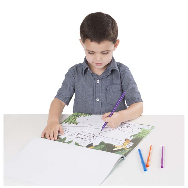 Block para Dibujar Animales Salvajes - Melissa and Doug4