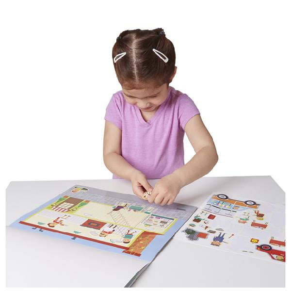 Block de Stickers Reutilizable Ciudad - Melissa and Doug3