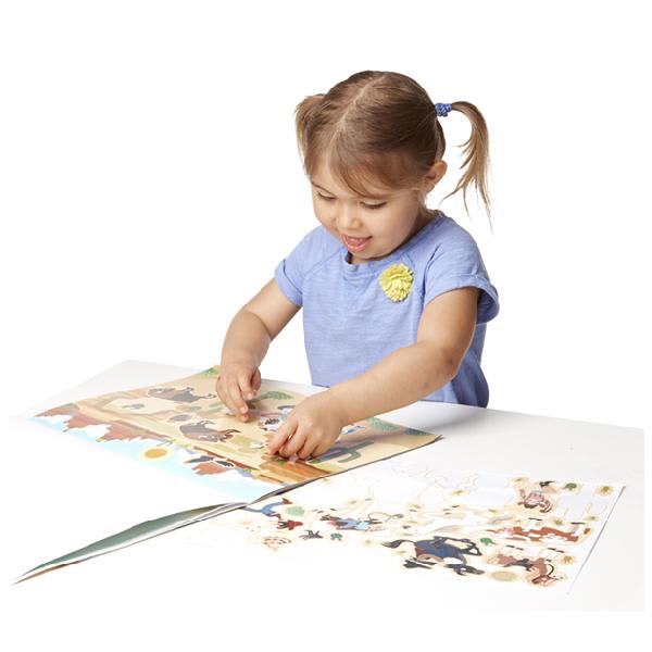 Block de Stickers Reutilizable Aventuras - Melissa and Doug3